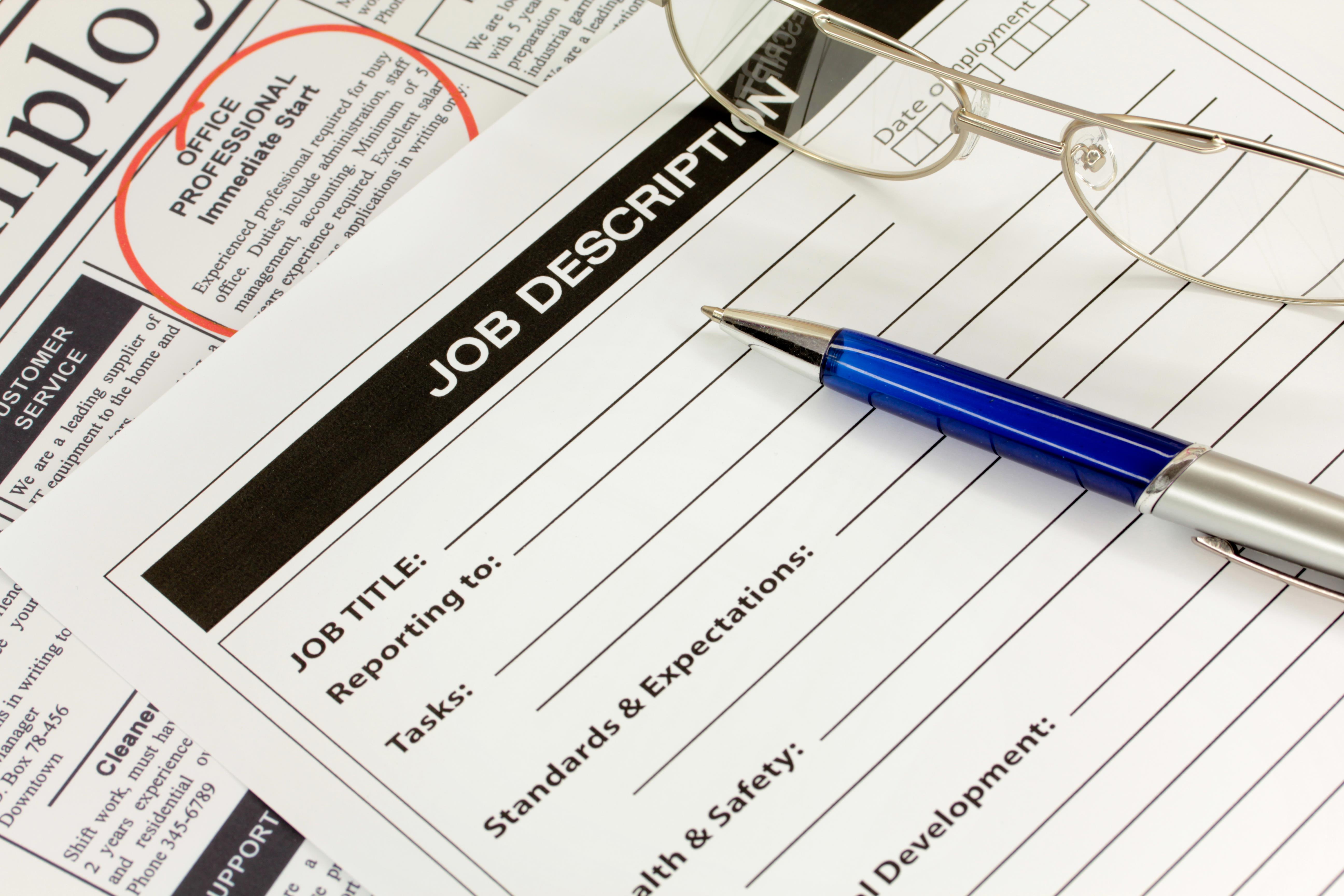 Write Your Resume and Not Your Job Description