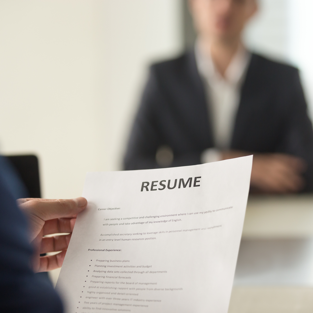 The Professionally Written Resume